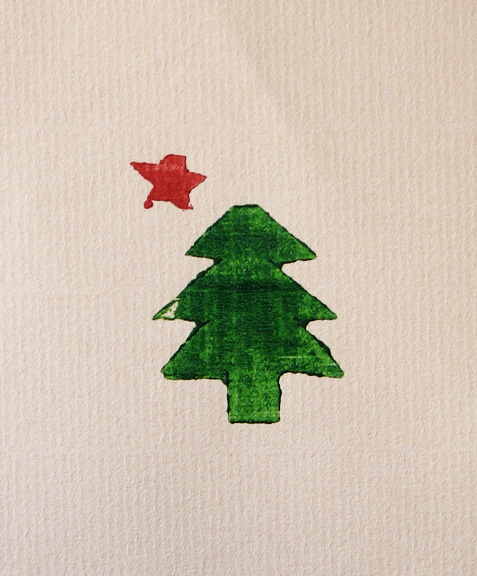 Christmas woodcut 2